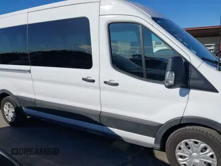 2024 Ford Transit Passenger XL with VIN 1FBAX2C82RKA51776, listed as a IAAI auction lot 42218695 with 23,221 mi miles and . Bid and sale history available at DreamBid. Image 13.