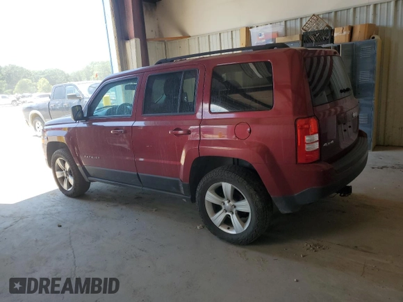 2014 Jeep Patriot Latitude with VIN 1C4NJRFB3ED792919, listed as a Copart auction lot 66043945 with 142,224 mi miles and Salvage title. Bid and sale history available at DreamBid. Image 2.
