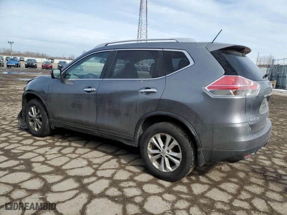 2016 Nissan Rogue SV with VIN JN8AT2MV1GW143824, listed as a Copart auction lot 46431685 with 93,040 mi miles and Salvage Title. Bid and sale history available at carsss.com. Image 2.