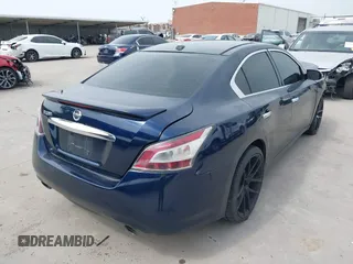 2013 Nissan Maxima SV with VIN 1N4AA5AP7DC800881, listed as a IAAI auction lot 42281857 with 223,098 mi miles and . Bid and sale history available at DreamBid. Image 4.