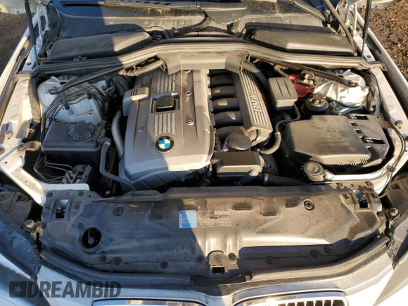 2007 BMW 5 Series 530xi with VIN WBANF73567CU24969, listed as a Copart auction lot 77859734 with 251,508 mi miles and Salvage Title. Bid and sale history available at carsss.com. Image 11.