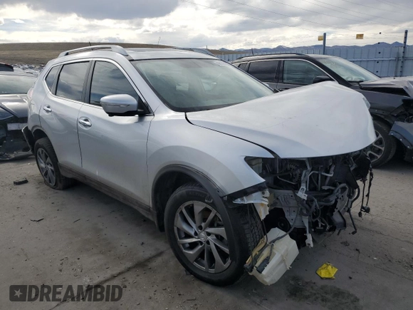 2014 Nissan Rogue SL with VIN 5N1AT2MV5EC776770, listed as a Copart auction lot 49176795 with 116,993 mi miles and Non Repairable. Bid and sale history available at carsss.com. Image 4.