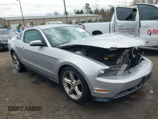 2011 Ford Mustang GT with VIN 1ZVBP8CF4B5133253, listed as a IAAI auction lot 41659935 with 155,836 mi miles. Bid and sale history available at carsss.com. Image 1.