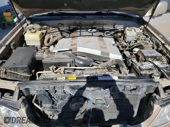 2002 Lexus LX 470 z VIN JTJHT00W523513337, wystawiony jako Copart lot #47001735 z przebiegiem 261 108 mil mil oraz Szkoda całkowita • Salvage title. Historia ofert i sprzedaży dostępna na DreamBid. Obrazek 11.