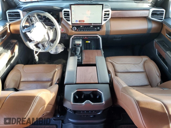 2022 Toyota Tundra 1794 Edition with VIN 5TFMA5DB0NX009609, listed as a Copart auction lot 86996704 with 79,697 mi miles and Salvage title. Bid and sale history available at DreamBid. Image 8.