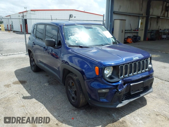 2020 Jeep Renegade Jeepster z VIN ZACNJAAB8LPL65367, wystawiony jako IAAI lot #41938232 z przebiegiem 100 177 mil mil oraz . Historia ofert i sprzedaży dostępna na DreamBid. Obrazek 1.