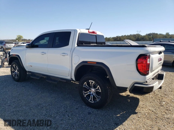 2024 GMC Canyon 4WD AT4 with VIN 1GTP6DEK1R1144016, listed as a Copart auction lot 74384234 with 112 mi miles and Salvage Title. Bid and sale history available at carsss.com. Image 2.