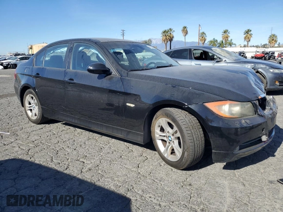 2008 BMW 3 Series 328xi with VIN WBAVC73528KX92212, listed as a Copart auction lot 41846835 with 103,467 mi miles and Salvage Title. Bid and sale history available at carsss.com. Image 4.