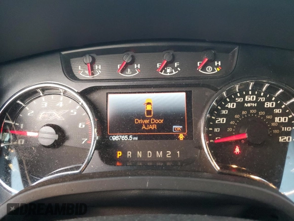 2014 Ford F-150 XL with VIN 1FTFW1ET9EFC17438, listed as a Copart auction lot 76948754 with 98,765 mi miles and Salvage Title. Bid and sale history available at carsss.com. Image 9.