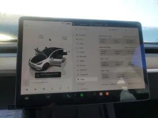 2022 Tesla Model Y Performance with VIN 7SAYGDEFXNF381791, listed as a Copart auction lot 88215705 with 60,153 mi miles and Salvage title. Bid and sale history available at DreamBid. Image 9.