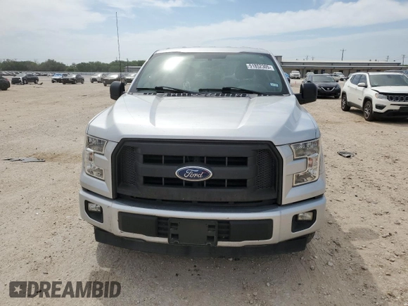 2017 Ford F-150 XL with VIN 1FTEW1C88HKE35781, listed as a Copart auction lot 51852305 with 91,412 mi miles and Salvage Title. Bid and sale history available at carsss.com. Image 5.