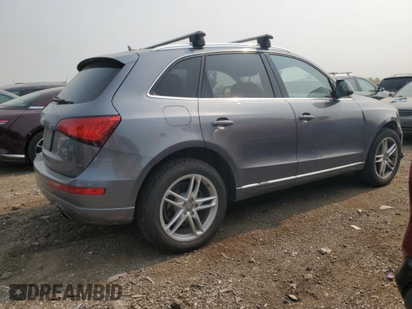 2013 Audi Q5 Premium Plus with VIN WA1LFAFP8DA033425, listed as a Copart auction lot 58250535 with 85,015 mi miles and Salvage title. Bid and sale history available at DreamBid. Image 3.