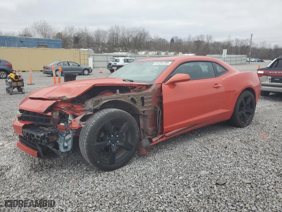 2010 Chevrolet Camaro 2LT with VIN 2G1FC1EV5A9182211, listed as a Copart auction lot 51254795 with 91,316 mi miles and Salvage Title. Bid and sale history available at carsss.com. Image 1.