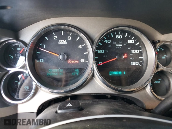 2013 Chevrolet Silverado 3500HD LT with VIN 1GC4K0C82DF134413, listed as a Copart auction lot 72710064 with 268,554 mi miles and Salvage Title. Bid and sale history available at carsss.com. Image 9.
