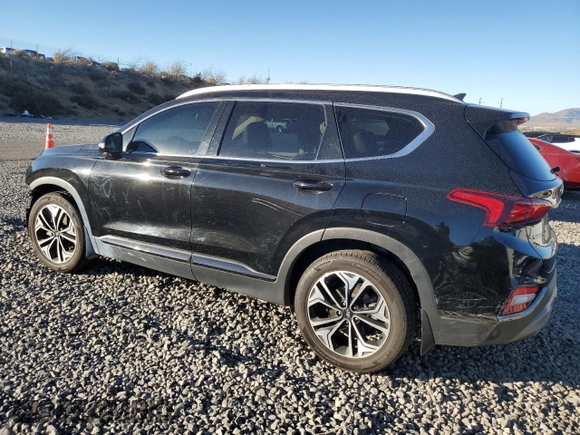 2020 Hyundai Santa Fe Limited with VIN 5NMS5CAA3LH289186, listed as a Copart auction lot 79930204 with 34,403 mi miles and Salvage Title. Bid and sale history available at carsss.com. Image 2.