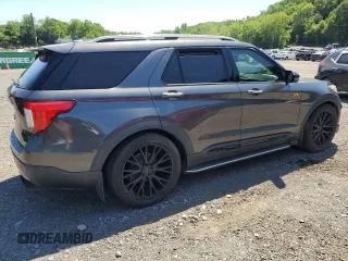 2020 Ford Explorer Platinum with VIN 1FM5K8HC5LGA34794, listed as a Copart auction lot 62531805 with Not provided miles and Salvage title. Bid and sale history available at DreamBid. Image 3.