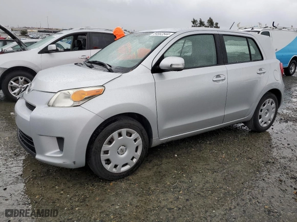 2010 Scion xD with VIN JTKKU4B43A1003824, listed as a Copart auction lot 84662544 with NaN miles and Salvage Title. Bid and sale history available at carsss.com. Image 1.