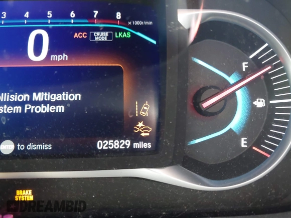 2022 Honda Pilot Sport with VIN 5FNYF6H36NB096342, listed as a IAAI auction lot 42377892 with 25,829 mi miles and . Bid and sale history available at DreamBid. Image 7.