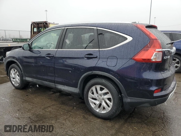2015 Honda CR-V EX-L with VIN 2HKRM3H75FH501461, listed as a Copart auction lot 85901324 with 105,650 mi miles and Salvage Title. Bid and sale history available at carsss.com. Image 2.