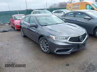 2020 Acura TLX with VIN 19UUB1F30LA001670, listed as a IAAI auction lot 41638804 with 95,122 mi miles. Bid and sale history available at carsss.com. Image 1.