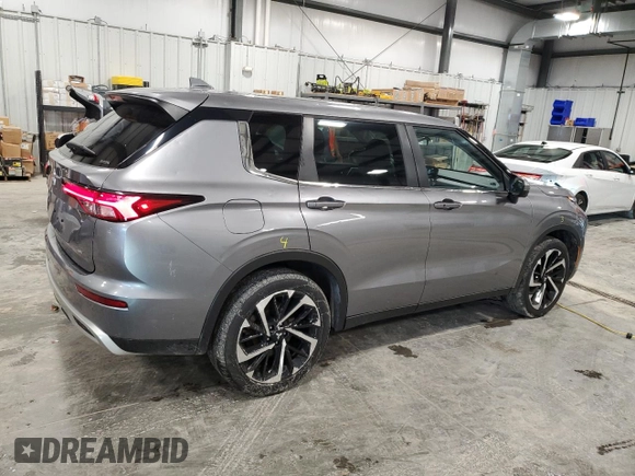 2023 Mitsubishi Outlander SE z VIN JA4J4UA84PZ016853, wystawiony jako Copart lot #59950495 z przebiegiem 54 992 mil mil oraz Czysty tytuł • Clean title. Historia ofert i sprzedaży dostępna na DreamBid. Obrazek 3.