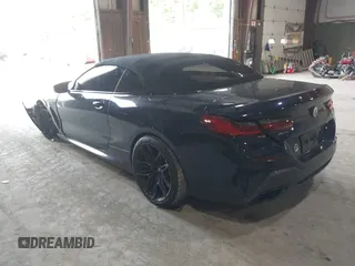 2023 BMW 8 Series with VIN WBAFY4C07PCM50546, listed as a IAAI auction lot 42403241 with 15,697 mi miles and . Bid and sale history available at DreamBid. Image 3.