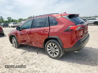 2022 Toyota RAV4 XLE Premium with VIN 2T3C1RFV7NW234284, listed as a Copart auction lot 57142325 with 21,580 mi miles and Salvage title. Bid and sale history available at DreamBid. Image 2.
