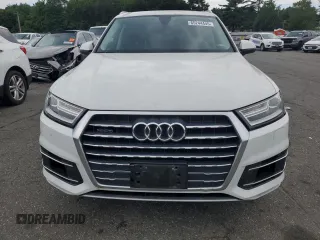 2018 Audi Q7 Premium Plus z VIN WA1LAAF71JD026440, wystawiony jako Copart lot #65244445 z przebiegiem Nie podano mil oraz Czysty tytuł • Clean title. Historia ofert i sprzedaży dostępna na DreamBid. Obrazek 5.