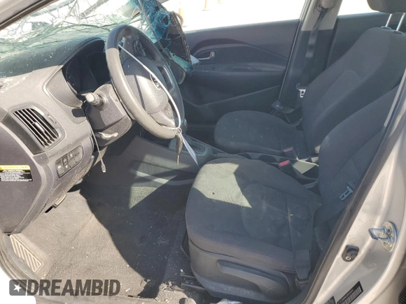 2014 Kia Rio LX with VIN KNADM4A30E6329515, listed as a Copart auction lot 52415295 with 231,991 mi miles and Salvage Title. Bid and sale history available at DreamBid. Image 7.