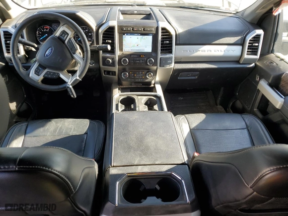 2019 Ford Super Duty F-350 DRW XL with VIN 1FT8W3DT7KEE38799, listed as a Copart auction lot 87450134 with 36,711 mi miles and Salvage Title. Bid and sale history available at carsss.com. Image 8.