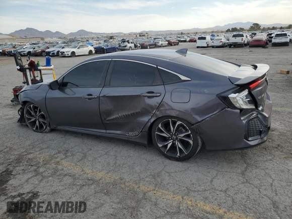 2017 Honda Civic Sedan Si with VIN 2HGFC1E5XHH702752, listed as a Copart auction lot 48820285 with 127,653 mi miles and Salvage Title. Bid and sale history available at carsss.com. Image 2.