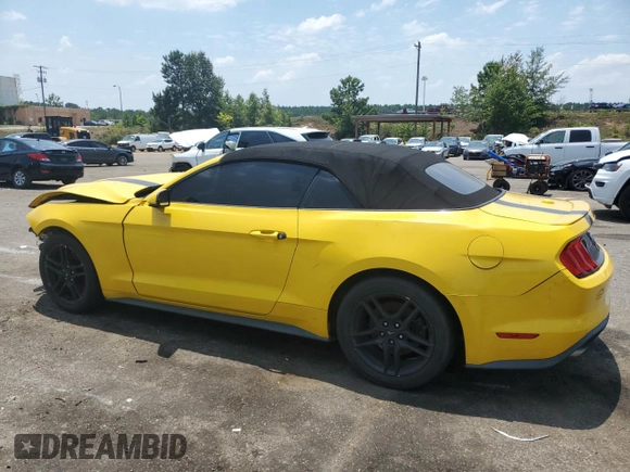 2018 Ford Mustang EcoBoost Premium with VIN 1FATP8UH1J5139393, listed as a Copart auction lot 60925365 with 135,841 mi miles and Clean title. Bid and sale history available at DreamBid. Image 2.