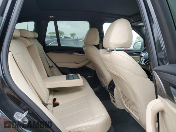 2022 BMW X3 sDrive30i with VIN WBX47DP08NN141941, listed as a Copart auction lot 51334725 with 62,751 mi miles and Clean Title. Bid and sale history available at DreamBid. Image 11.