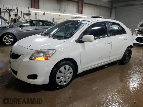 2010 Toyota Yaris with VIN JTDBT4K37A4079417, listed as a Copart auction lot 52045485 with 149,747 mi miles and Salvage Title. Bid and sale history available at carsss.com. Image 1.