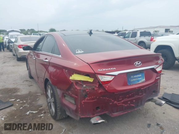 2013 Hyundai Sonata Limited with VIN 5NPEC4AB7DH589240, listed as a IAAI auction lot 41891612 with 203,869 mi miles and . Bid and sale history available at carsss.com. Image 3.