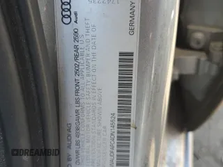 2013 Audi A6 Premium Plus с VIN WAUDFAFC4DN145524, выставлен на аукционе Copart как лот 59438845 с пробегом 185 496 миль миль и Списание • Salvage title. История ставок и продаж доступна на DreamBid. Изображение 12.