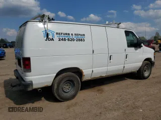 2013 Ford Econoline Cargo Commercial with VIN 1FTNE2EW6DDA33129, listed as a Copart auction lot 57098145 with 125,302 mi miles and Clean title. Bid and sale history available at DreamBid. Image 3.