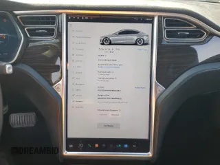 2016 Tesla Model S 90D with VIN 5YJSA1E2XGF155351, listed as a Copart auction lot 46700225 with 133,652 mi miles and Salvage Title. Bid and sale history available at DreamBid. Image 9.