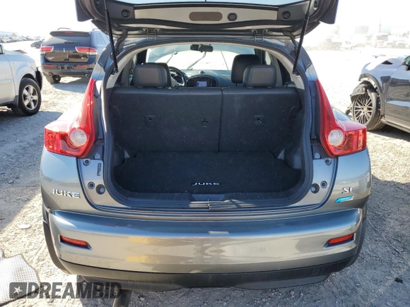 2012 Nissan Juke SL with VIN JN8AF5MR1CT117568, listed as a Copart auction lot 83303774 with 71,890 mi miles and Salvage Title. Bid and sale history available at carsss.com. Image 6.