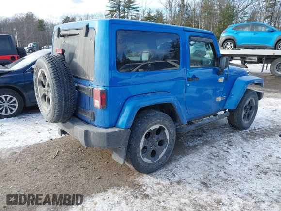 2014 Jeep Wrangler Sahara with VIN 1C4AJWBG0EL218217, listed as a IAAI auction lot 41263046 with 79,137 mi miles and . Bid and sale history available at DreamBid. Image 4.