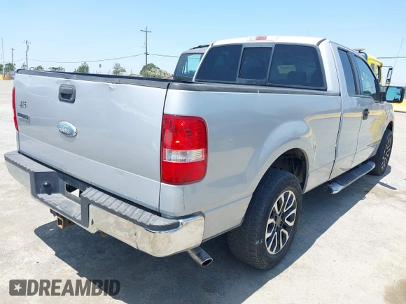 2007 Ford F-150 XL with VIN 1FTPX12597NA51566, listed as a IAAI auction lot 42500495 with 188,983 mi miles and . Bid and sale history available at DreamBid. Image 4.