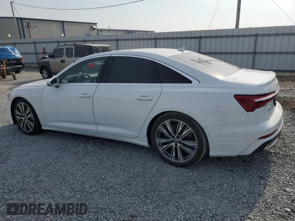 2019 Audi A6 Premium Plus with VIN WAUL2BF22KN095028, listed as a Copart auction lot 48983225 with 42,472 mi miles and Salvage Title. Bid and sale history available at carsss.com. Image 2.