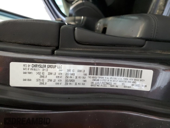2014 Jeep Grand Cherokee Summit with VIN 1C4RJFJM2EC300525, listed as a Copart auction lot 61202765 with 146,161 mi miles and Clean title. Bid and sale history available at DreamBid. Image 13.