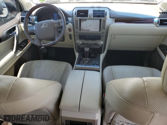 2016 Lexus GX 460 with VIN JTJBM7FX3G5133002, listed as a Copart auction lot 52897155 with 127,111 mi miles and Salvage title. Bid and sale history available at DreamBid. Image 8.