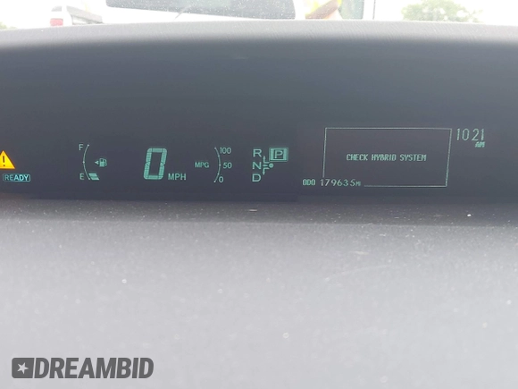 2010 Toyota Prius Four with VIN JTDKN3DU5A1266974, listed as a IAAI auction lot 42143273 with 179,635 mi miles and . Bid and sale history available at DreamBid. Image 7.