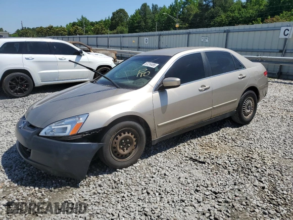 2003 Honda Accord LX z VIN 1HGCM56353A015271, wystawiony jako Copart lot #57214495 z przebiegiem 206 404 mil mil oraz Czysty tytuł • Clean title. Historia ofert i sprzedaży dostępna na DreamBid. Obrazek 1.
