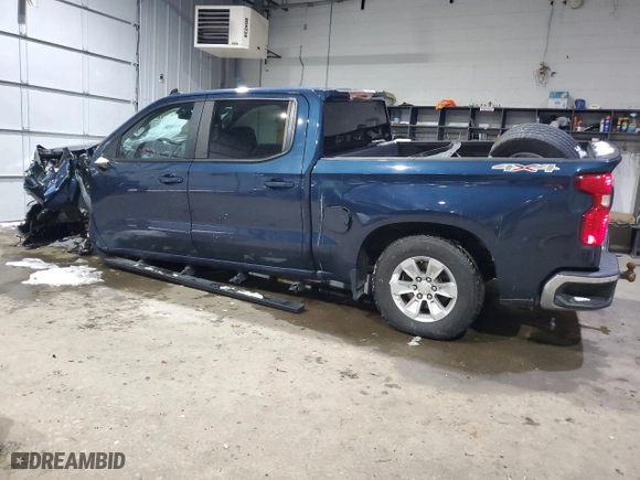 2019 Chevrolet Silverado 1500 LT with VIN 3GCPYDEK7KG163722, listed as a Copart auction lot 41805525 with 102,592 mi miles and Salvage Title. Bid and sale history available at carsss.com. Image 2.
