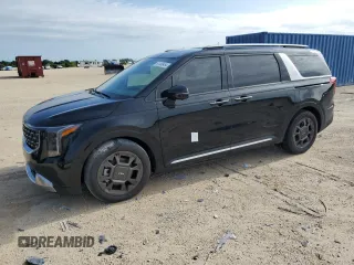 2025 Kia Carnival SX Prestige with VIN KNDNE5K35S6455177, listed as a Copart auction lot 67465454 with 3,446 mi miles and Salvage Title. Bid and sale history available at DreamBid. Image 1.