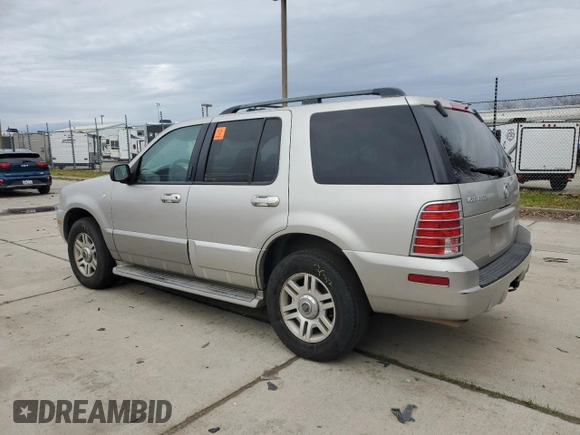 2003 Mercury Mountaineer Convenience z VIN 4M2ZU86K93UJ11852, wystawiony jako Copart lot #89218085 z przebiegiem 241 814 mil mil oraz Szkoda całkowita • Salvage title. Historia ofert i sprzedaży dostępna na DreamBid. Obrazek 2.