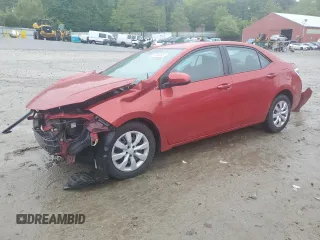2016 Toyota Corolla L z VIN 2T1BURHE4GC535799, wystawiony jako Copart lot #57383095 z przebiegiem 90 267 mil mil oraz Szkoda całkowita • Salvage title. Historia ofert i sprzedaży dostępna na DreamBid. Obrazek 1.